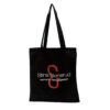 Tote Bag with band logo / black